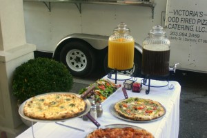 Pizza truck catering