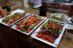 Buffet Vegetable Platters 2015