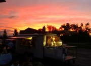 Pizza Truck at sunset 2017