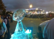 MetLife Stadium & Ice Sculpture 2017